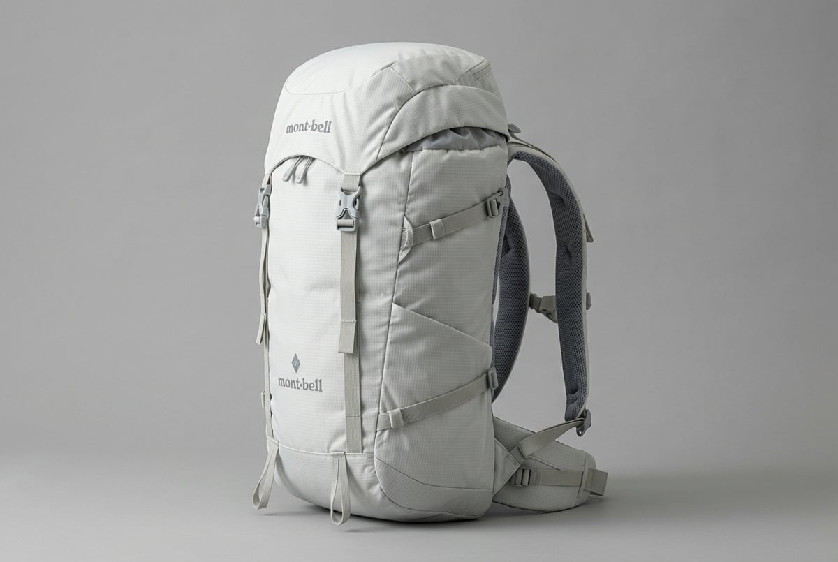 モンベル アルパインパック30の詳細、サイドプロファイル