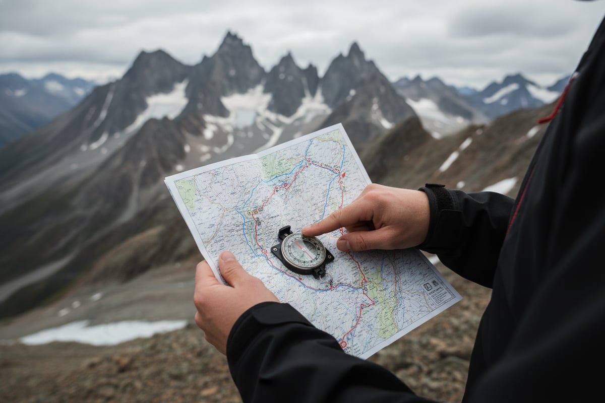 登山のための地図読み完全ガイド：道迷いを防ぐナビゲーション技術